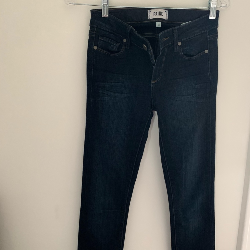 Paige Dark Wash Jeans